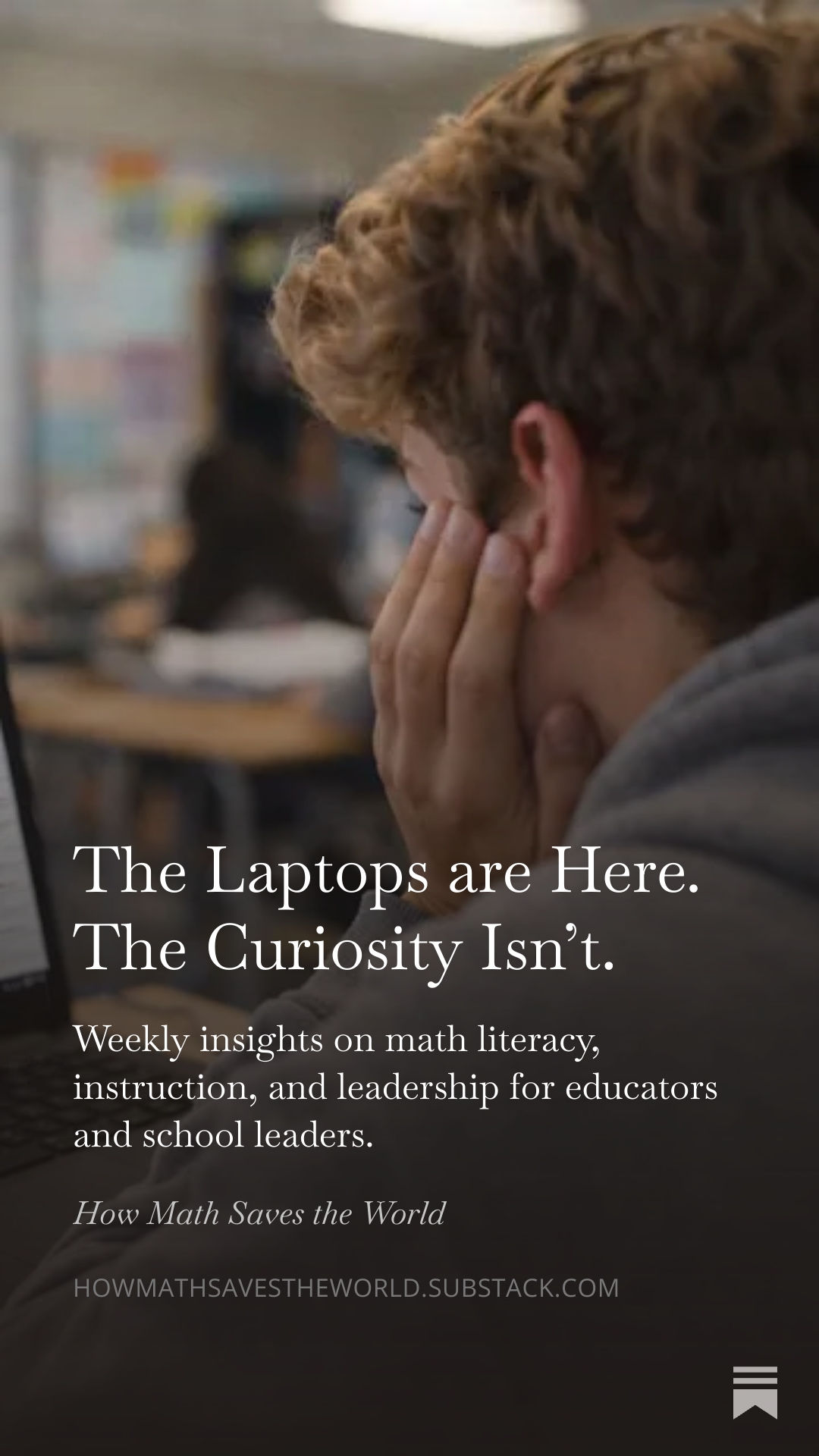 The Laptops are Here. The Curiosity Isn't.